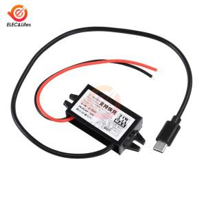 방수 컨버터 스텝다운 모듈 전원 USB-A 암/C 타입 6-30V-5V 9V QC2.0 3.0 DC-DC