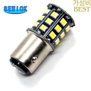 차량용 LED 방향 지시등 전구 12V 자동 램프 T20 7440 W21W 1156 2835 33 SMD 50 개