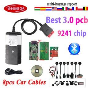 TNESF DELPHIS ORPDC용 자동차 진단 도구  최고의 V3.0 PCB   9241 칩 .11 Keygen VD DS150E CDP 블루투스