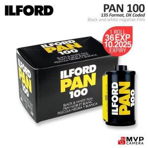 1/3 롤 ILFORD PAN 100 135  35mm 흑백 네거티브 필름  36 노출 MVP 카메라