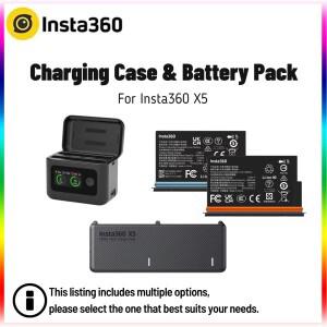 ta360 X5 유틸리티 고속 충전 케이스 박스 360 카메라용 2400mAh 배터리  액세서리