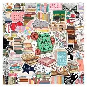 50PCS 스크랩북 DIY 스티커 일기장 노트북 장식 미적 저널 용품 학생 및 교사용