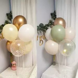 파티풍선 골드 DIY세트 테이블 장식 스탠드 생일파티 돌 백일사진 잔치 셀프촬영 헬륨효과392769티아모파티