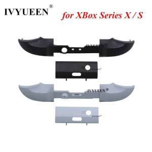 IVYUEEN XBox 시리즈 X S XSS XSX 코어 컨트롤러 RB LB 범퍼 버튼 모드 키트 중간 바 홀더 교체 수리 부품