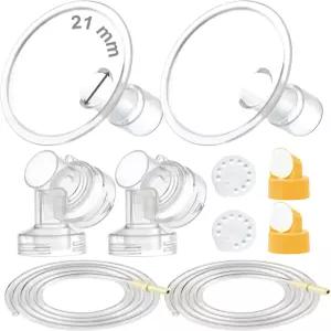 메이맘 유축기 키트는 스타일 어드밴스드 펌프의 메델라 호환되며 2x2피스 21mm 브레스트쉴드 2개의 밸브