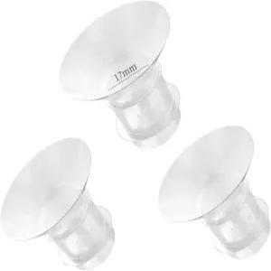 Momcozy S12 pro S9 S10 Medela Tsrete Spectra Bellababy 등용 3PC 17mm 플랜지 삽입 웨어러블 유축기