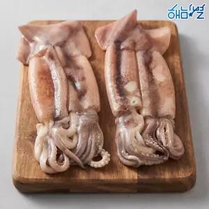 깔끔 손질 통오징어 4미 640g 내외