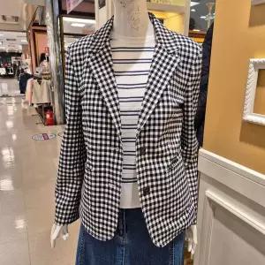 [BCBG] 비씨비지 여름25 모브 체크 자켓 B5B4J131_P390961099