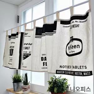 작은방커튼 주방바란스미니커튼 주방창문가리개 주방창문바란스