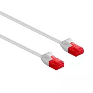 [라인업시스템]CAT.6 UTP 다이렉트 초슬림 랜케이블 화이트 (LS-SL6-05W, 0.5m)