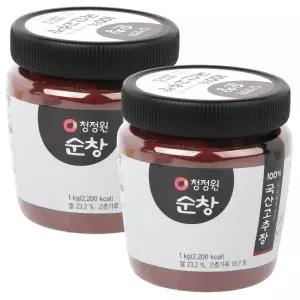 청정원 순창 100% 국산 고추장 1kg 2개