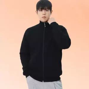 [빌리버스] 사무실 이너 기모 베이직 집업 BHZ015