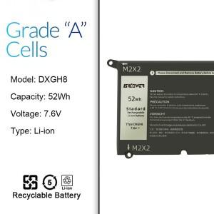 SKOWER DXGH8 배터리 Dell XPS 13 9370 7390 inspiron Vostro HK6N5 Latitude 3301