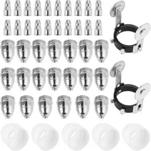 47 PCS P-80 플라즈마 절단 토치 소모품 키트 BTC800DP 커터용 80Amp 0.059 1.5mm 노즐 팁 및 전극 교체용