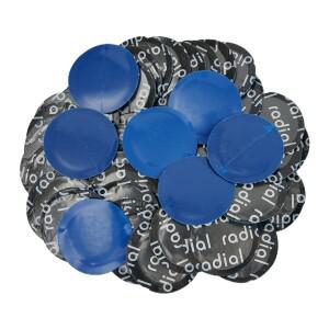 50PCS 32mm 자동차 콜드 타이어 패치 고무 유선 자전거 펑크 수리 버섯 플러그 키트
