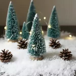 DIY 공예 휴일 장식 크리스마스 인스턴트 스노우 파우더 물 확장 안전하고 푹 겨울 마을 디스플레이용 사진