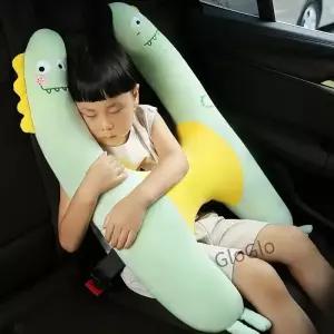 자동차 베개 H형 시트 휴대용 여행 장거리 조절 가능한 목 귀여운 동물 모양