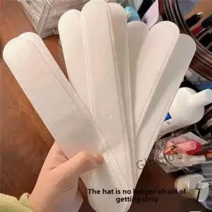 일회용 땀 흡수 모이너 - 얼룩 방지 조절 및 모자 보호를 위한 이마 챙 스트립