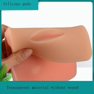 의대생 수술용 비상처 실리콘 패드 시뮬레이션, 피부 자가 절개 실습, 의대생 훈련 봉합 모듈