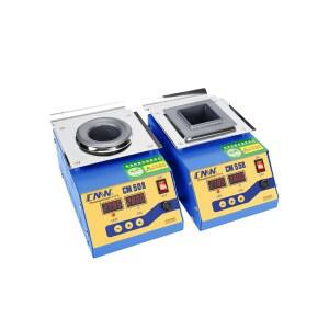 티타늄 소형 용광로 인두기 라운드 조절 산업용 온도 고온 250w 50x40 디지털 8개