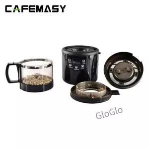 CAFEMASY 전기 커피 로스터 커버 로스팅 예비 부품 뚜껑 가정용 기계 액세서리 도구 80-100g