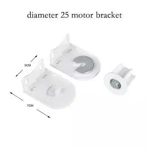 전동 롤링 블라인드용 하이 퀄리티 브래킷 스마트 롤러 직경 25 모터 38mm 튜브