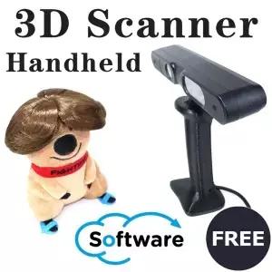 휴대용 3d 스캐너 3D 인쇄 프린터 개체 스캐닝 DIY 모델링 기계 스테레오 모듈 RGBD 카메라 깊이 센서