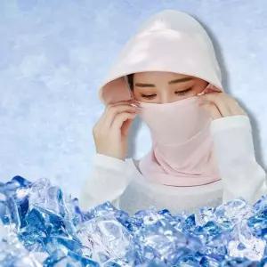 쿨링 전면 마스크 아이스 스카프 모자형 여름 멀티 빨아쓰는 스포츠 오토바이 등산