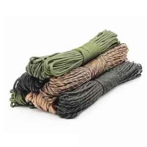 7스탠드 코어 다용도 로프 ARMY GREEN 20미터 1PCS