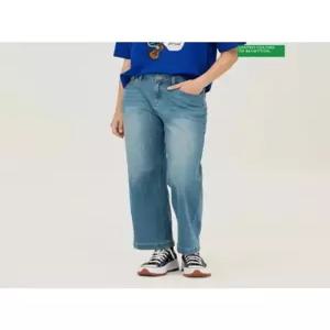 베네통 자수 포인트 워싱 데님 팬츠 BADP07541