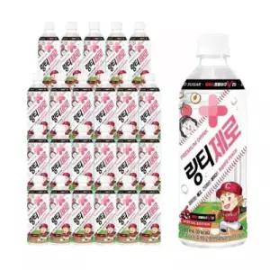링티제로 복숭아맛 이온음료 500ml 24병