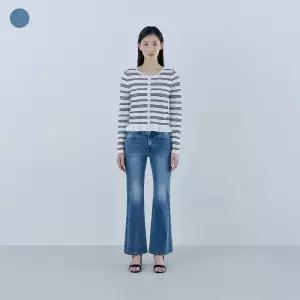 게스 진여성 DBL톤 슬림 부츠컷 청바지 YQ1D9072