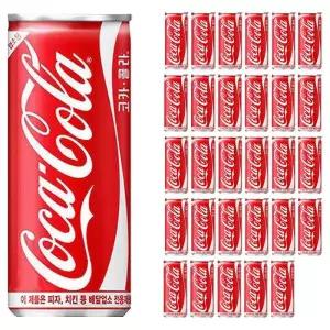 코카콜라 업소용 미으 슬릭 245ml x 30캔 환타 사이다