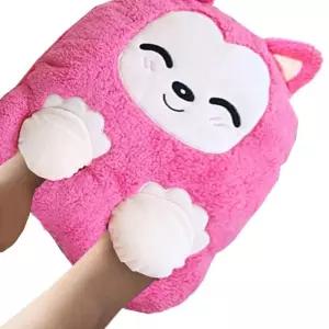 앙큼 핑크몽이 USB 발열쿠션 발난로 발열방석 손난로 x-WB42CA0 극세사 USB보온제품
