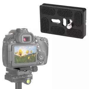 퀵슈 60mm 브라켓 촬영 플레이트 삼각대 DSLR 카메라 스탠드