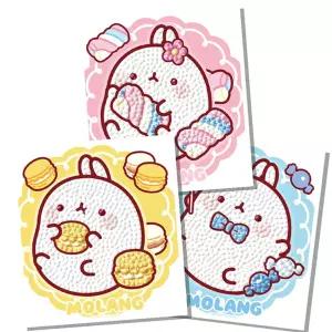 보석십자수 스티커 몰랑이 3종