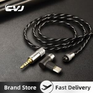 CVJ Hato 분리형 붐 마이크 이어폰 케이블, IEM 오디오 픽업 게임용, E스포츠 라이브 스트리밍, TRN KZ용
