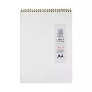 A4 5000 297x225mm 옥스포드 밀크 80매 PP 상철스프링 수학