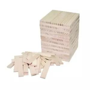 고급 미송카프라 100PCS 원목블록 창의력교구