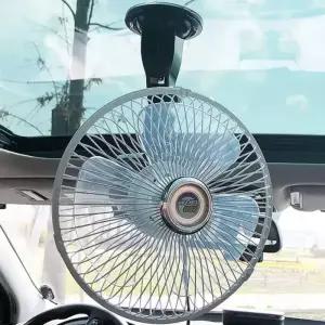 에코 카팬 8인치 회전 선풍기 12V 24V 자동차 차