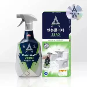 아스토니쉬 만능 클리너 제로 욕실 찌든때 검은얼룩 뿌리고5분 750ml