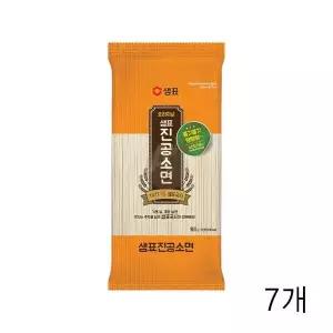 업소용주방기구 샘표 진공소면 900g X 7개 쫄깃한 소면국수 업소용