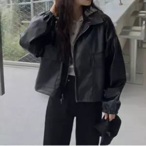아우터 자켓 캐주얼 가죽 자켓 라이더 가을 레더 점퍼