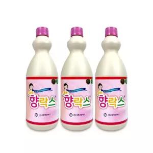향락스(1L)-3개 곰팡이 표백제  섬유얼룩제거 배수관 화장실청소 서연