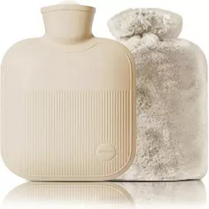 목 어깨 및 손발 온열용 온찜질 냉찜질용 PVC 온수주머니 2L 1L 0.5L (베이지 500ml)