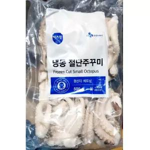 절단주꾸미(FO L 500g) 절단쭈구미 냉동수산물 주꾸미