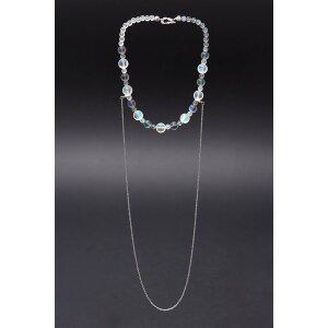 [하지나][HAZINA] Two-way Moonstone Necklace