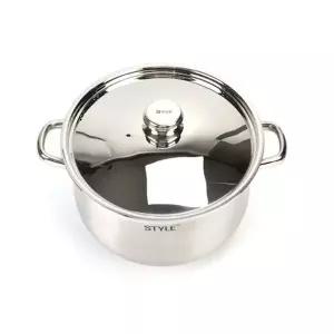 인덕션겸용 삼중바닥 스텐 곰솥 양수냄비 32cm 찜통