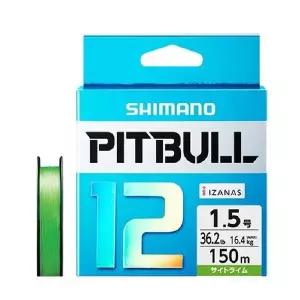 [시마노] PITBULL 핏불 X12 PL-M52R 12합사 150M 낚시줄 바다 원줄 합사줄