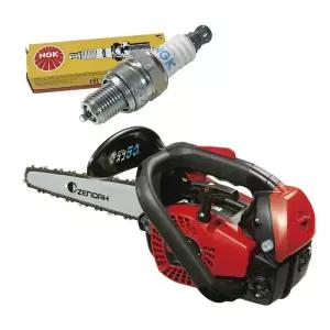 ZENOAH 제노아 가지치기 체인엔진톱 G2200T (0.8Kw) 25번 30코 (60날) + 점화플러그 CMR6H